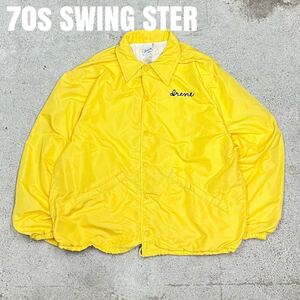 70s SWING STER USA製　コーチジャケット　ナイロンジャケット