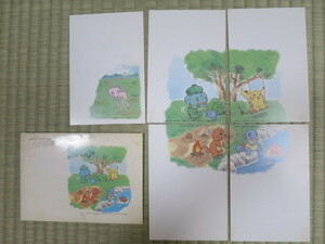 ポケモン絵入りはがき　5枚セット