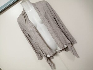 jjyk8-251 ■ ambiance apparel ■ カーディガン カットソー モカベージュ S