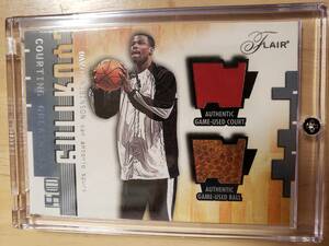 レア 2001 -02 Fleer Flair Court Ball DAVID ROBINSON (#/250) / デイビッド ロビンソン NBA NIKE