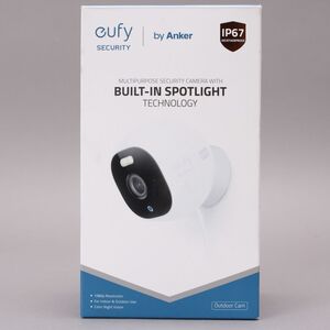 新品同様 Anker Eufy Security Solo OutdoorCam C22 防犯カメラ セキュリティ1080PフルHD画質 屋外用監視カメラ 防水 #60※A466/k.b