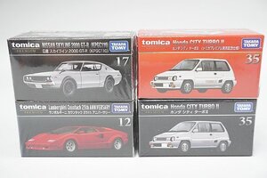 トミカプレミアム No.17 日産 スカイライン 2000 GT-R (KPGC110) / ランボルギーニ カウンタック 25th アニバーサリー など4点セット