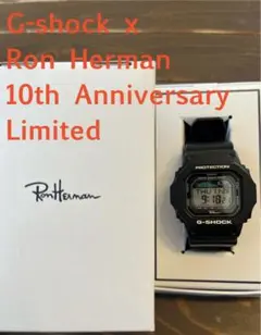 美品 G-SHOCK Ron Herman 10周年記念モデル GLX-5600