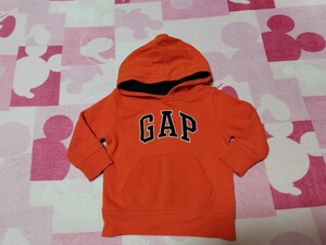 GAPパーカー付トレーナー90