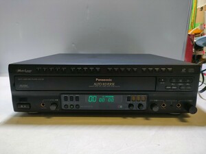 F89(中古現状、即発送）パナソニック Panasonic マルチレーザーディスクプレーヤー カラオケ LX-K700電源付き