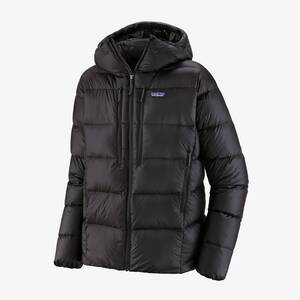 新品未使用! パタゴニア メンズ フィッツロイ ダウン フーディ ブラック 黒 XXLサイズ Patagonia ダウンジャケット アウトドア キャンプ