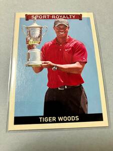 Tiger Woods 2009 UD Goudey Sport Royalty #243 ゴルフ Golf