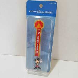 東京ディズニーリゾート ストラップ ミッキーマウス 未使用 TOKYO Disney RESORT mickey mouse