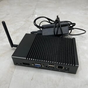 ♭M♭ ファンレスミニ pc 中古品 コード付き デスク パソコン ♭J-240518