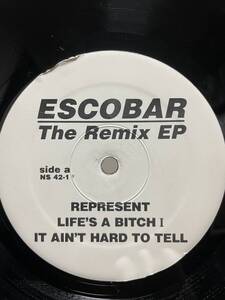 Nas Escobar - The Remix EP レコード