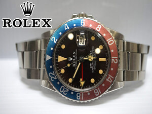 逸品　ロレックス ヴィンテージ　1675　GMTマスター　ロングE　腕時計
