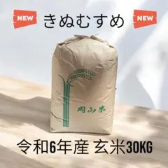 令和6年産　きぬむすめ　30kg 地域により、追加料金があります。在庫減金額変更