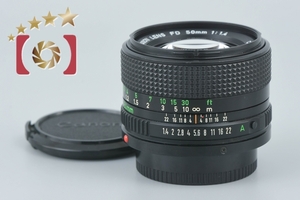 【中古】Canon キヤノン New FD 50mm f/1.4