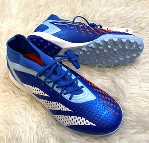 《激安即決/トップモデル》adidas　PREDATOR ACCURACY.1 TFターフ用25.5cmロイヤル《トレーニングシューズ》