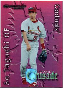 田口 荘 ルーキーカード 2002 Donruss Rookies Crusade #10 RC Rookie 507/1500