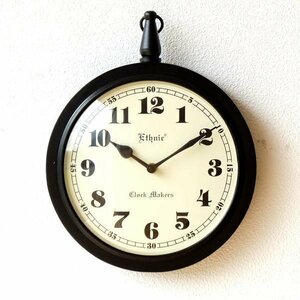 壁掛け時計 掛け時計 おしゃれ 木製 シンプル レトロ クラシック ウォールクロック シンプル 送料無料(一部地域除く) ebn0964