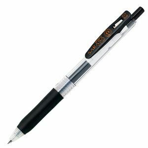 【新品】(まとめ) ゼブラ ゲルインクボールペン サラサクリップ 0.3mm 黒 JJH15-BK 1本 〔×60セット〕