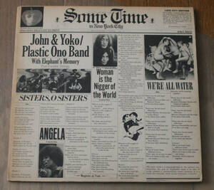 John & Yoko/Plastic Ono Band - Some Time In New York City / US 1972 / 2LP ・Elephant