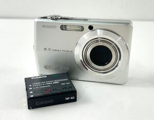 【SM1467】CASIO カシオ EXILIM EX-Z600 デジタルカメラ 3×OPTICAL ZOOM 6.2-18.6㎜ レンズ