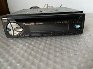 Panasonic CQ-RX3000D CDカーオーディオ 【動作未確認ジャンク品扱い】