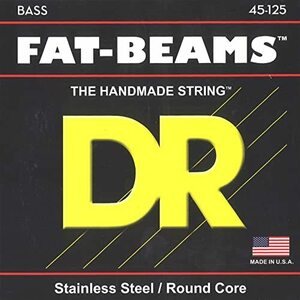 【中古】 DR ベース弦 5弦 FAT-BEAMS ステンレス .045-.125 FB5-45
