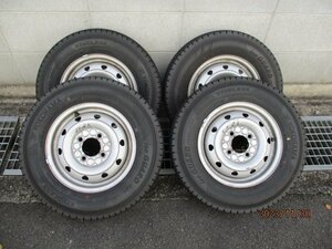 ☆ (31) YOKOHAMA　ヨコハマ　スタッドレス　ice GUARD iG91　スチールホイール付　145/80R12 80/78N LT　2022年　4本 ☆