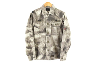 【GIP限定】WTAPS 12AW JUNGLE L/S GIP LIMITED S 迷彩 カモフラージュ ベージュ ミリタリーシャツ ジャングル 長袖 ダブルタップス