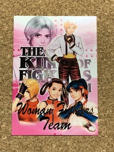 【SNK　グッズ　１９３】カード　WomanFightersTeam　女性格闘家チーム　KOF　THEKINGOFFIGHTERS　ColleCarA　未来蜂歌留多商会　2000年