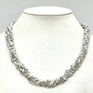 ■アコヤケシパール5連ネックレス■j約32g あこや パール 真珠 アクセサリー ケシ pearl Pearl パール ネックレス necklace parts DA0