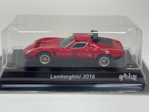 ▽ KYOSHO 京商 1/64 LAMBORGHINI ランボルギーニ JOTA 潮来のオックス サーキットの狼 ミニカーコレクション No.6