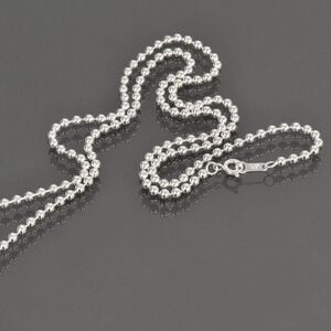 ネックレス チェーン シルバー925 ボールチェーン 幅3.0mm 長さ40cm｜鎖 銀 Silver アクセサリー レディース メンズ