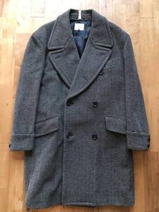 TAKEO KIKUCHI タケオキクチ 肉厚ウールダブルコート size2 M相当 ビックシルエット 90年代