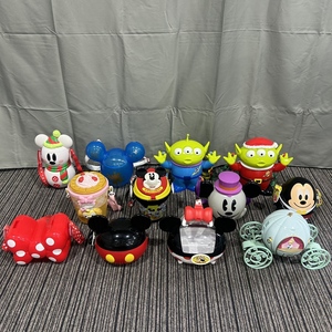 ◆【売り切り】Disney ディズニー ポップコーンケース ミッキー ミニー トイストーリー ダッフィー バケツ おもちゃ 人形