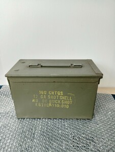 Ａ642 弾薬箱 アンモボックス 米軍放出品 ミリタリーケース 01