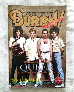 BURRN! 2019年1月号 QUEEN表紙・巻頭特集号 クイーン Brian May Freddie Mercury JOE PERRY SLASH ALDIOUS 浜田麻里 寺田恵子 大村孝佳 