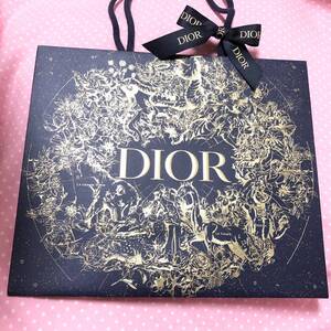 新品 ディオール 限定 紙袋 ショップ袋 ショッパー DIOR Dior ホリデー