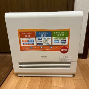 暖房器具 加湿セラミックファンヒーター　サンヨー　暖房　加湿　除菌　省エネ　日本製　速暖 温風ヒーター 取扱説明書付き