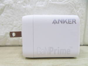 12F462SZ◎ANKER アンカー Prime 67W GaN Wall Charger A2669 USB急速充電器 電源アダプタ PSEマークあり 動作品◎中古