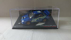 ☆1/43 スバル インプレッサ WRC2003 ミニカー モデルカー 新品☆