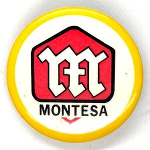 モンテッサ ビンテージ 缶バッジ MONTESA Vintage Badge スペイン 西班牙車 ピンズ Pins Moto Bike Motorcycle