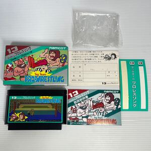 【美品・1円スタート】ファミコンソフト タッグチームプロレスリング FC