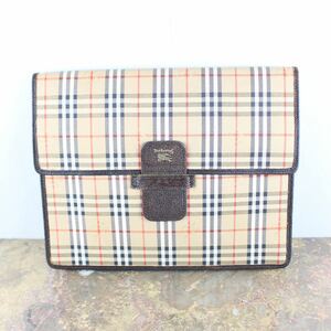 Burberrys CHECK PATTERNED CLUTCH BAG/バーバリーズチェック柄クラッチバッグ