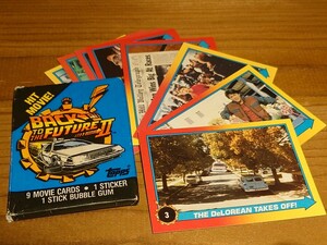 バック・トゥ・ザ・フューチャー カード ビンテージ デロリアン ホバーボード ブリハイ Back To The Future DVD VHS 北米 映画 当時物