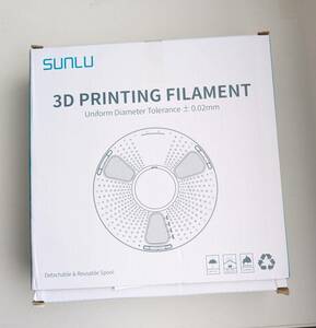 【１円オークション】PLA Plus 3D フィラメント 1.75mm、 SUNLU 3Dプリンター & 3Dペン用 PLA+ フィラメント、 高尺寸精度　AMT0410