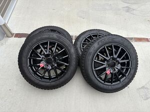 スタッドレスホイールセット BLIZZAK VRX2 4H 155/65r14 22年29週製