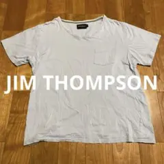 匿名配送★JIM THOMPSON メンズ　スカイブルーTシャツ　即購入ok
