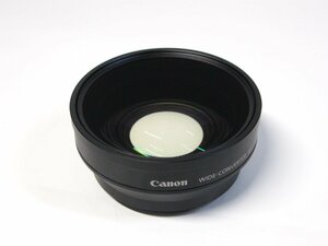 ▽Canon 0.8倍 WD-H58W ワイドコンバーター 58mm 中古 キヤノン iVIS HF G20/iVIS HF G10/XA10/XF105/XF100