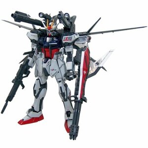 【中古】 MG 1/100 GAT-X105 ストライクガンダム + I.W.S.P. (機動戦士ガンダムSEED)