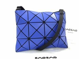 ■新品同様■ BAO BAO ISSEY MIYAKE バオバオイッセイミヤケ PVC ショルダーバッグ クロスボディ メンズ レディース パープル系 FA3657