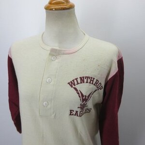 80s アメリカ製　Tシャツ S エンジ　winthrop eagles アルテックス　ヴィンテージ　アメカジ古着　sy3622